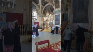 Inside of Intercession Cathedral Pokrovskiy Sobor Barnaul Russia Barnaul church architecture [upl. by Terb]