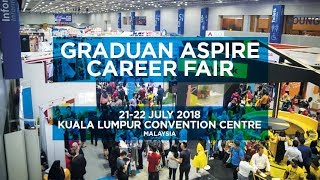 GRADUAN ASPIRE CAREER FAIR 2018  PROMO VIDEO [upl. by Anitniuq]