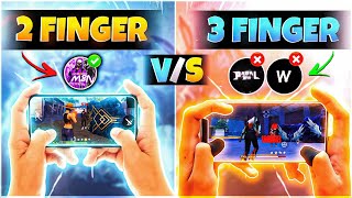 2 Finger vs 3 Finger Free Fire  How to Learn 3 Finger  Please Watch this 🙏 [upl. by Arihday461]