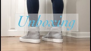 Giuseppe Zanotti  Unboxing  Try On [upl. by Hutchings340]