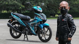 2022 Yamaha 135LC Fi V8 review  from RM7798 in Malaysia [upl. by Aneej]