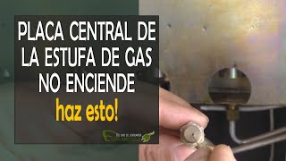 La placa central de la estufa de gas cerámica no enciende [upl. by Norahc]