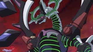 Playmaker Yusaku Fujiki summons Firewall Dragon Darkfluid against Bohmam  Yugioh Vrains [upl. by Imalda]