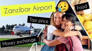 Zanzibar International Airport Arrivals and Departures Money Exchange SIM card taxi local food [upl. by Claudell]