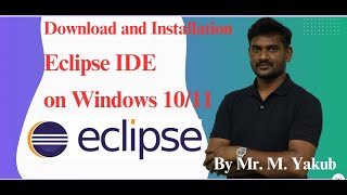 How To Download and install Eclipse IDE for Java DevelopersBy Mr M Yakub [upl. by Elisabet]