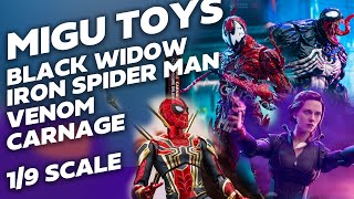 MIGU BLACK WIDOW IRON SPIDER VENOM AND CARNAGE MW CULTURE [upl. by Wichern]