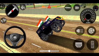 Dollar song New Car Simulator 3d Mahindra Black Thar😈 Driving  Indian Car Simulator 2024 [upl. by Adiehsar]