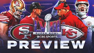 SUPER BOWL LVIII FULL PREVIEW 49ers vs Chiefs I FINAL PICKS  PREDICTIONS I CBS Sports [upl. by Taam584]