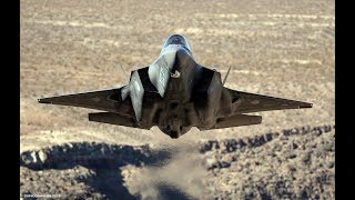 F35 Lightning  Death Valley 4k [upl. by Cailly]