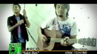 Lagu Bali MARCO  SAKIT ATI [upl. by Egroj]