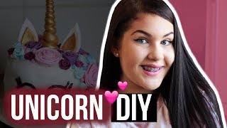 UNICORN CAKE DIY  Denny Canton [upl. by Bindman946]