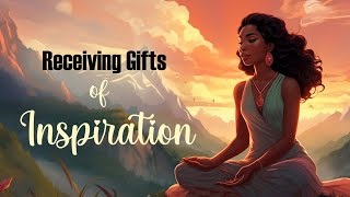 Receiving Gifts of Inspiration 20 Minute Guided Meditation [upl. by Lawrence910]