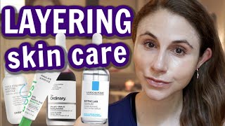 How to layer skin care products Dr Dray [upl. by Malvina]