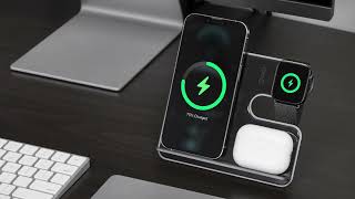 Brandcharger Ascend Charge Pro Eco ♻️  Sustainable 3in1 wireless charger [upl. by Gaut846]