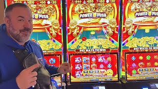 MASSIVE JACKPOT Emptying Out This Slot Machines Cash Stash [upl. by Adoc]