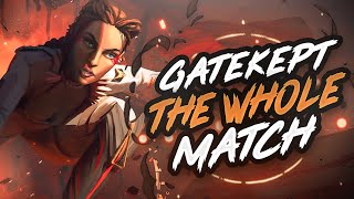 Getting Gatekept The Whole Match  Tollis [upl. by Einnob]