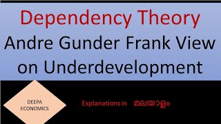 Andre Gunder Frank Theory of Underdevelopment  The Development of Underdevelopment  malayalam [upl. by Katzen805]