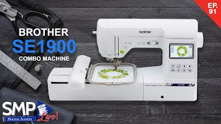 Brother SE1900 Sewing And Embroidery Machine  In Depth Demonstration [upl. by Annaes]