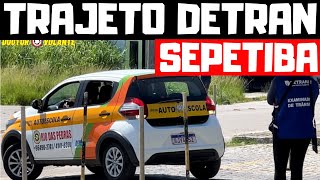 PERCURSO DETRAN PRAIA DA BRISA SEPETIBA DRVOLANTE AUTO ESCOLA ONLINE [upl. by Ashelman27]