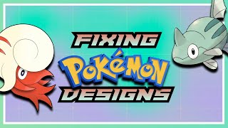 Lets Redesign Some Pokémon  Fixing Bad Designs [upl. by Ahsilif]