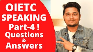 OIETC Speaking Part4 Questions amp Answers  English World [upl. by Lucchesi619]