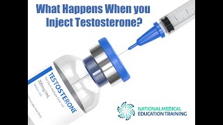 What happens when you inject testosterone trt testosterone testosteronereplacementtherapy [upl. by Ibbie]