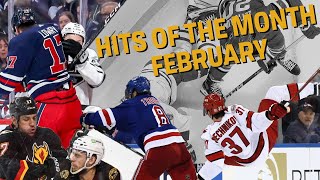 NHL Hits of the Month February 2023 [upl. by Waiter634]