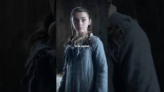 Gift for Arya stark 🧧🎁  Game of thrones gameofthrones jonsnowedit aryastatus viralshorts [upl. by Corby]