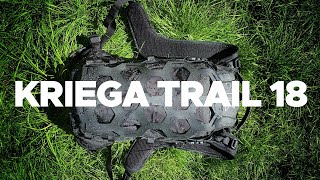 Kriega Trail 18 backpack Review  Is it as waterproof as they say  Waterproof test [upl. by Aneleairam]