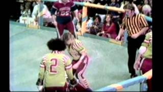 1973 Roller Derby Pioneers vs Renegdes 2nd Half [upl. by Ainevuol]