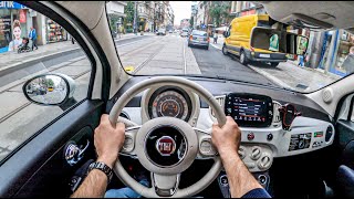 Fiat 500 II 12 69 HP POV Test Drive 573 Joe Black [upl. by Storer566]