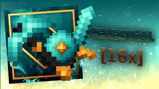 celestial 16x aqua MCBE PvP Texture Pack 120  FPS BOOST Best Mcpe PVP Pack ever [upl. by Llertac]