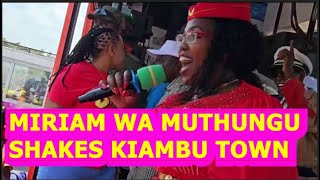 MUINI WI NGUMO NENE MIRIAM WA MUTHUNGU GUKENIA AIKARI A KIAMBU HINDI YA MUGITHI WA PETANS [upl. by Ebag862]