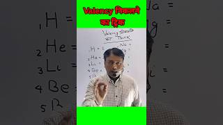 Valency निकालने का TrickIITJEE NEET shorts viral [upl. by Egor]