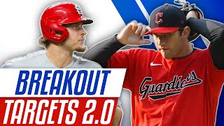 Breakouts 20 Target These League Winners in Fantasy Baseball Drafts  Fantasy Baseball Advice [upl. by Ayekam]