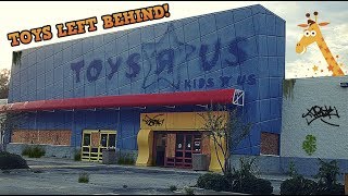 ABANDONED Toys R Us  With Toys Left Behind End of An Era [upl. by Sifan]