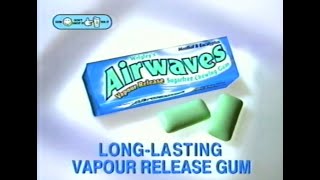 Airwaves Losenges advert  Long Lasting Vapour Release Gum  1998 [upl. by Cindy]