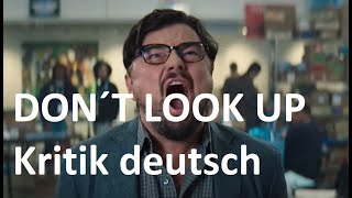 DONT LOOK UP Kritik deutsch Review Netflix [upl. by Diskson158]