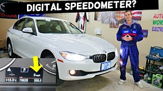 BMW HOW TO ACTIVE DIGITAL SPEEDOMETER ON BMW F30 F31 F32 F33 F36 [upl. by Liatrice]