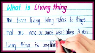 What is living things  Definition of living things  living things kise kahate hain [upl. by Macpherson458]