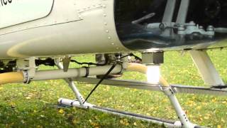 Helicopter Service Triet AG Jetranger Takeoff Flawil [upl. by Gray]