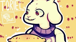 Toriel  SPEEDPAINT [upl. by Llenrup]