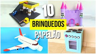 10 IDEIAS de BRINQUEDOS para o DIA DAS CRIANÇAS  BRINQUEDOS RECICLADOS E CRIATIVOS FAÇA VOCÊ MESMO [upl. by Notnarb]