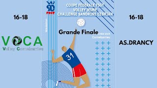 FINALE COUPE DE FRANCE FSGT VOCA vs ASDRANCY [upl. by Ahsitneuq34]