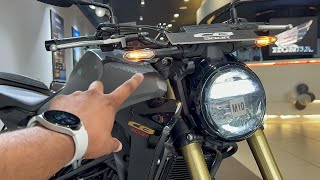 All New Honda CB300R 2023 50k Price Drop  New On Road Price  Detailed Review  Best 300cc Bike [upl. by Packer758]