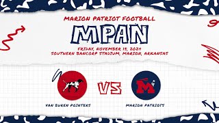 MPAN Van Buren at Marion football playoffs 111524 [upl. by Scribner]