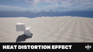 Realistic Heat Distortion in Unreal Engine 5 [upl. by Heeley]