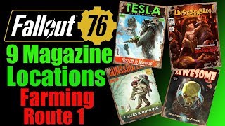 Fallout 76 9 Magazine Farming Run [upl. by Ailekat]