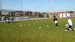 Allenamento portieri Attivazione tecnicacoordinativa Mr Stefano Scovacricchi [upl. by Tdnarb]