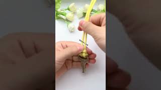 Keys are tied as pendants never lost again Knot tutorial fancy knotting practical knots pen [upl. by Nwahc84]